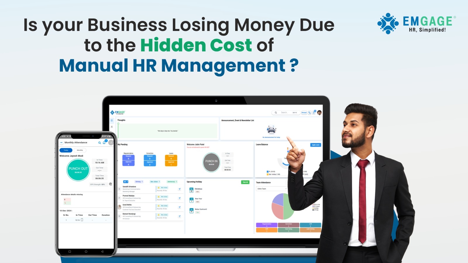 is your bussiness losing money due to the hidden cost manual hr managment