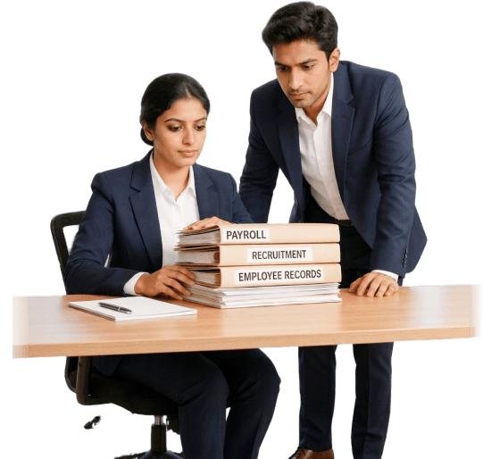 HR Is Managed Manually