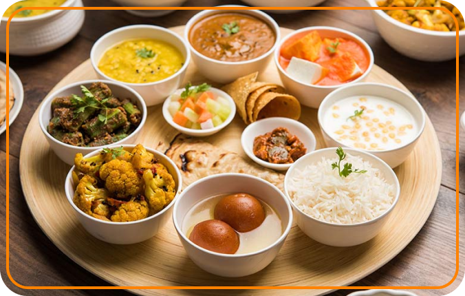 Gujarati thali